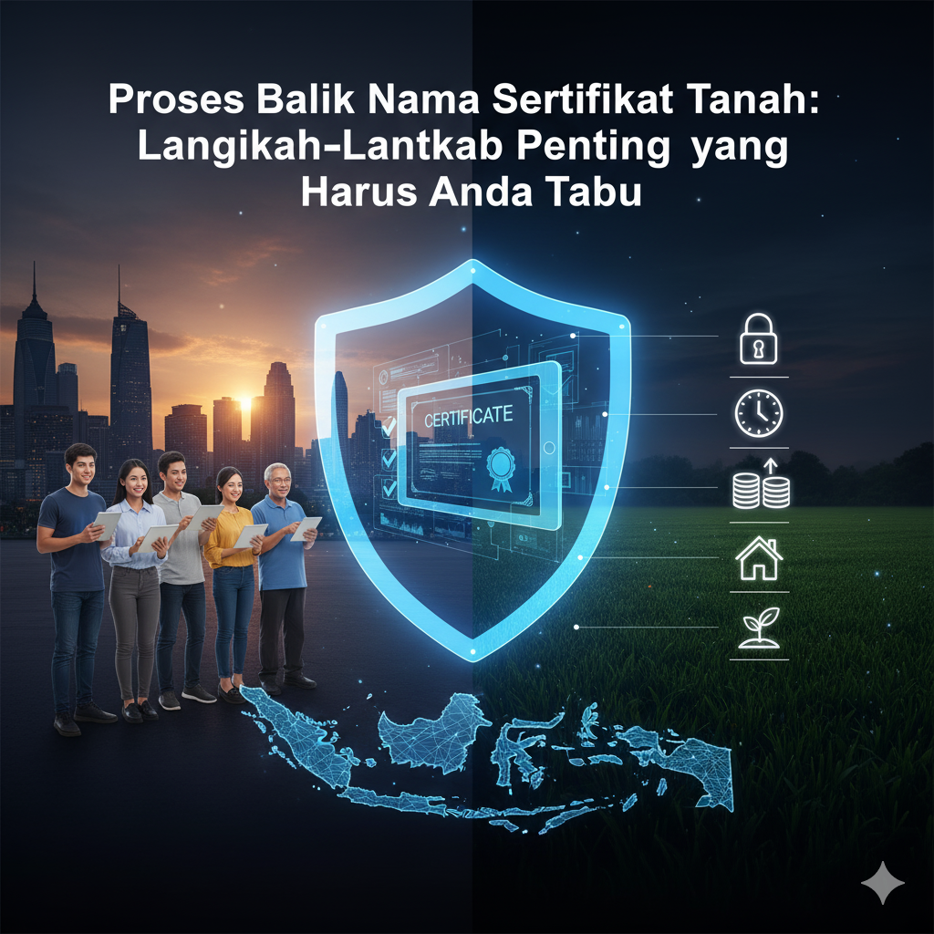 Proses Balik Nama Sertifikat Tanah: Langkah-Langkah Penting yang Harus Anda Tahu Klinik Pertanahan 082123006979
