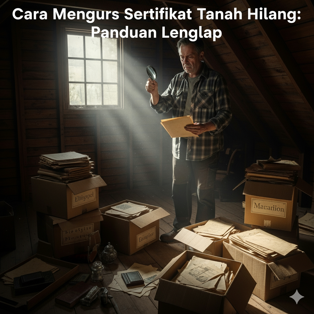 Cara Mengurus Sertifikat Tanah Hilang: Panduan Lengkap | Klinik Pertanahan 082123006979